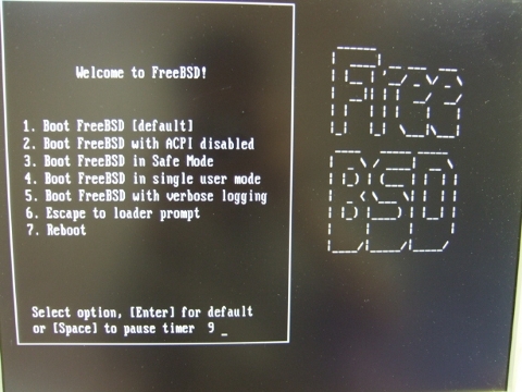 FreeBSD8.0 USB install