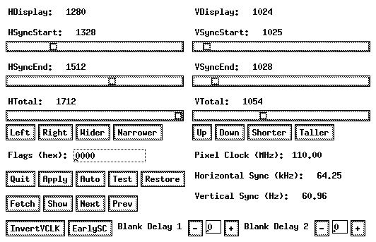 Screen dump of xvidtune (6131 bytes)